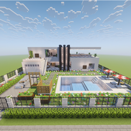 Modern House 3 (S Styled House) (Modern City Structures)