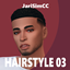 JariSimCC Hairstyle 03 Logan logo