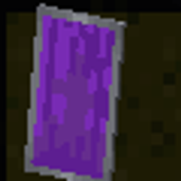 Purple banner shield project image