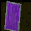 Purple banner shield logo