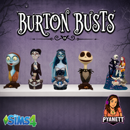 Burton busts by Pyanett logo