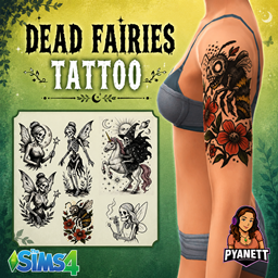 Dead fairies by Pyanett logo