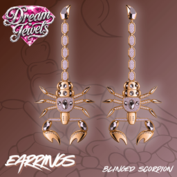 Blinged Scorpion Earrings | Dream Jewels project image