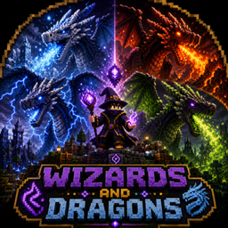Wizars And Dragons logo