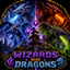 Wizars And Dragons logo