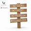Island Life Beach Sign [VZ] logo