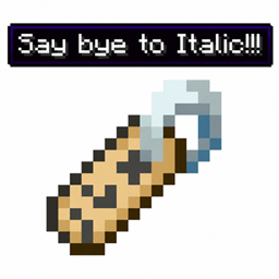 Remove Italic Item Names project image