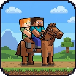Two Players Rideable Horse project image