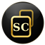 SimC Button logo