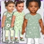 Infants Girls Sage Green Tunic Dresses logo