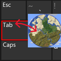 Hold Tab Minimap for JourneyMap logo