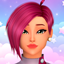 Tecna Hair + Earring logo