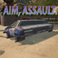 Aim map, assault map logo