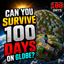 Can you survive 100 days on globe logo