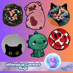 Whimsical Comfort Rugs logo