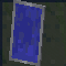 Blue banner shield project image
