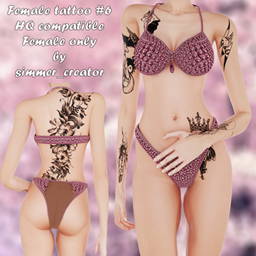 Female tattoo #6 project image