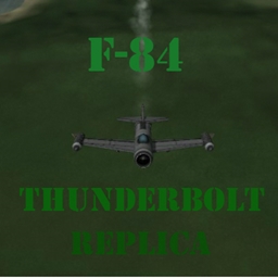 F-84 "Thunderbolt" stock replica