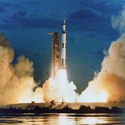 NASA Manned Space Program Replicas logo