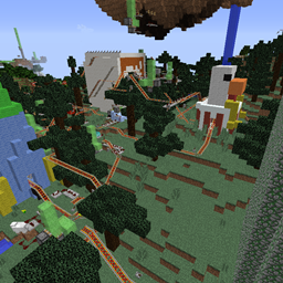 Youtubers+ SlimeBlock Rolercoaster logo