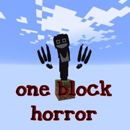 one block horror survival logo