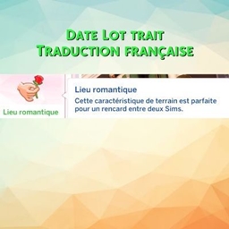 Mod Date lot trait par Kiara - Trad FR logo