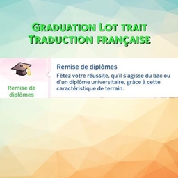 Mod Graduation lot trait par Kiara - Trad FR logo