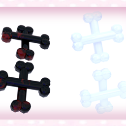 bone cross accessory logo