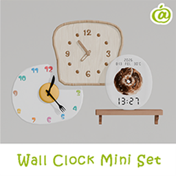 Wall Clock Mini Set logo
