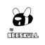 Abelha Skull logo