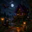GG Halloween Hellions logo
