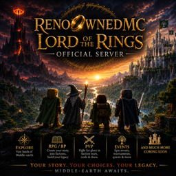 RenownedMC Lord of The Rings Official logo