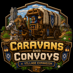 Caravans & Convoys x Village Expansion Compatibility logo