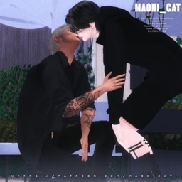 [Maoni_cat]Tie your shoelaces POSE logo