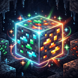GlowingOres ++ logo