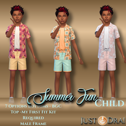 Summer Fun - D2 -Male Child project image
