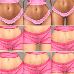 stretch marks Pregnant logo