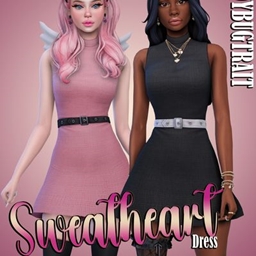 Sweatheart dress logo