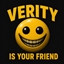Verity is your friend logo