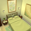 Dark Wood & Green Bedroom logo