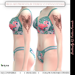 Butterfly V5 Tattoo Female project image