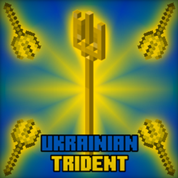 Ukrainian Trident for Minecraft 1.20.40 — Textures screenshot