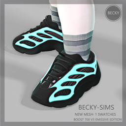 BECKYSIMS-BOOST 700V3 Emissive Edition toddler logo