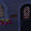 Medieval Small Business Open/Close Sign logo