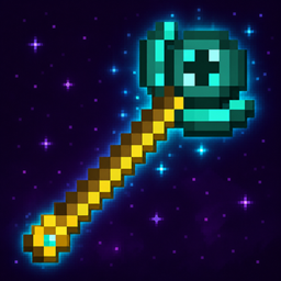 Harya's teleport Scepter logo