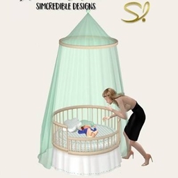 '23 Advent Calendar - Day  24 🎅🎁 -  Crib and Veil 👶 project image