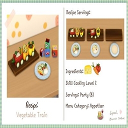 littlbowbub Vegetable Train / translation spanish by Monisims logo