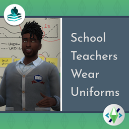 High School Teachers Wear Uniforms logo