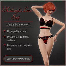 Midnight Lace Set logo