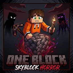 OneBlock Horror Skyblock logo